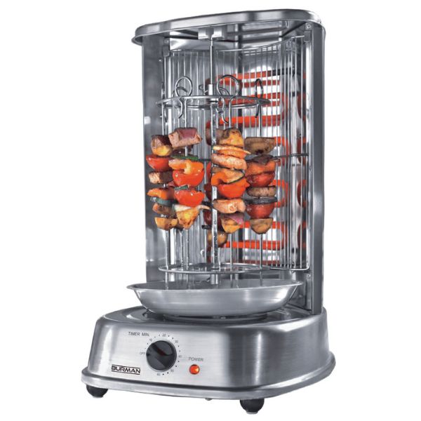 BURMAN Vertical Rotisserie Grill BU147 (1)