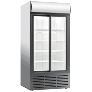 HOTPOINT 2 SLIDING DOORS COMMERCIAL REFRIGERATOR (2)