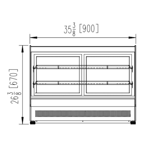 HOTPOINT 160L DISPLAY FRIDGE (7)